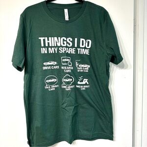 Etsy Custom - Men’s Tshirt - Evergreen - Large